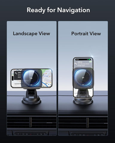 ESR Qi2 15W MagSafe Car Wireless Charger