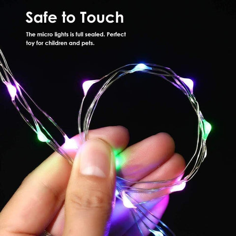 Fairy String Lights 2 Pack 12m 120 LED with Remote – Multicolor