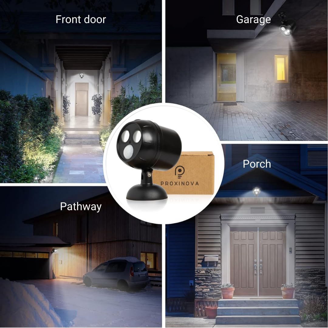 LED PIR Motion Sensor Security Lights In UK - Shop Now!