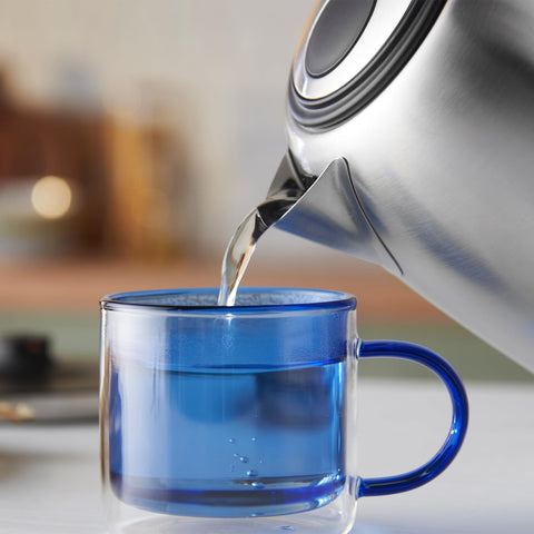 Quiet Boil Stainless Steel Kettle 1.7L Rapid Boil, Limescale Filter