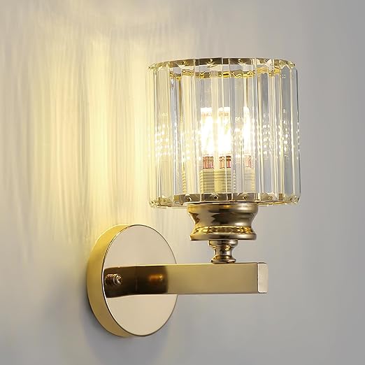 Buy LED Square Crystal Mounted Wall Light In UK - Shop Now!