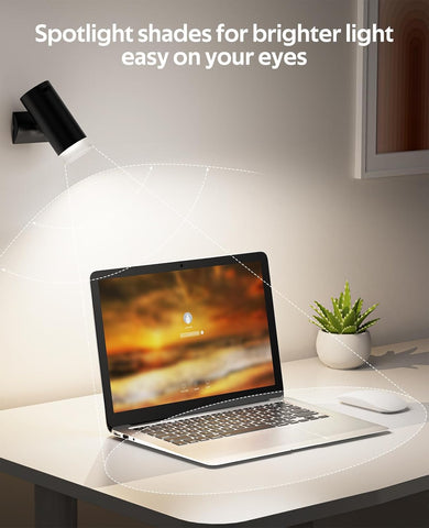 Battery Operated Wall Lights 2 Pack Rechargeable Wall Lights Indoor Touch Dimmable with Remote Control,Magnetic Wall Sconce Lights Battery Black Wireless LED Decor Lighting 3000mAh