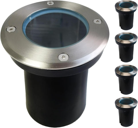 EBION Outdoor Ground Lights 4 Pack,IP67 Decking Buried Lights
