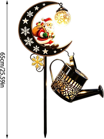 Solar Christmas Lights Warm Glow Waterproof Festive Garden Decor