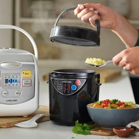 Lakeland 2 Portion Mini Electric Rice Cooker – 500ml Non-Stick Pan