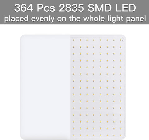 48W LED Square Ceiling Light 30x30cm White Flush Mount - Give a New Look To Your Room - Make a Dull Room Feel Fresh