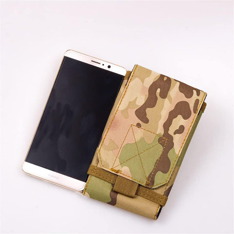 Universal Tactical MOLLE Phone Holster Belt Pouch