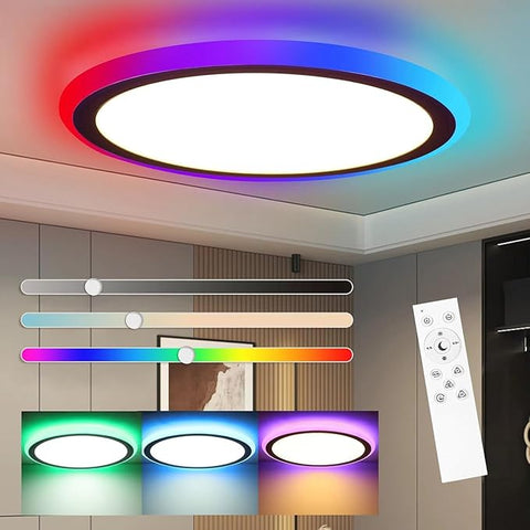 Cool and warm white LED ceiling light UK

