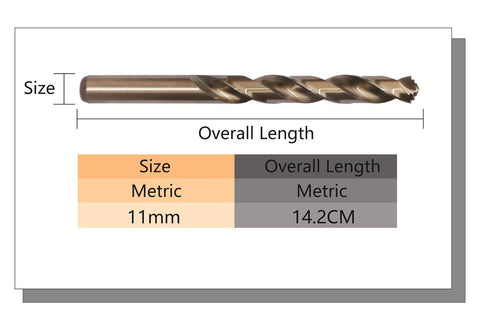 Metric M42 Cobalt Drill Bits Set 1.5–6.5mm (13PCS) – 8% Cobalt Steel Twist Drill Bit Kit for Stainless Steel, Hard Metal, Aluminium, Wood & Plastic – 135° Split Point High Speed Industrial Grade Set