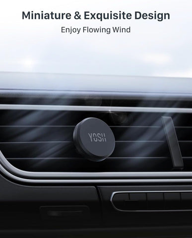 Car Phone Holder Magnetic Mount – Metal Grey