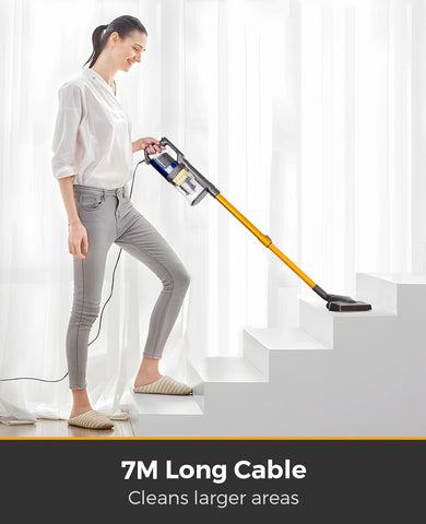 VACTechPro 600W Corded Stick Vacuum Cleaner