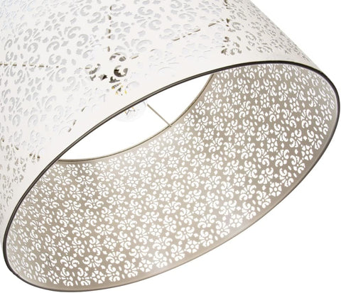 Antique bronze finish pendant shade for Moroccan décor


