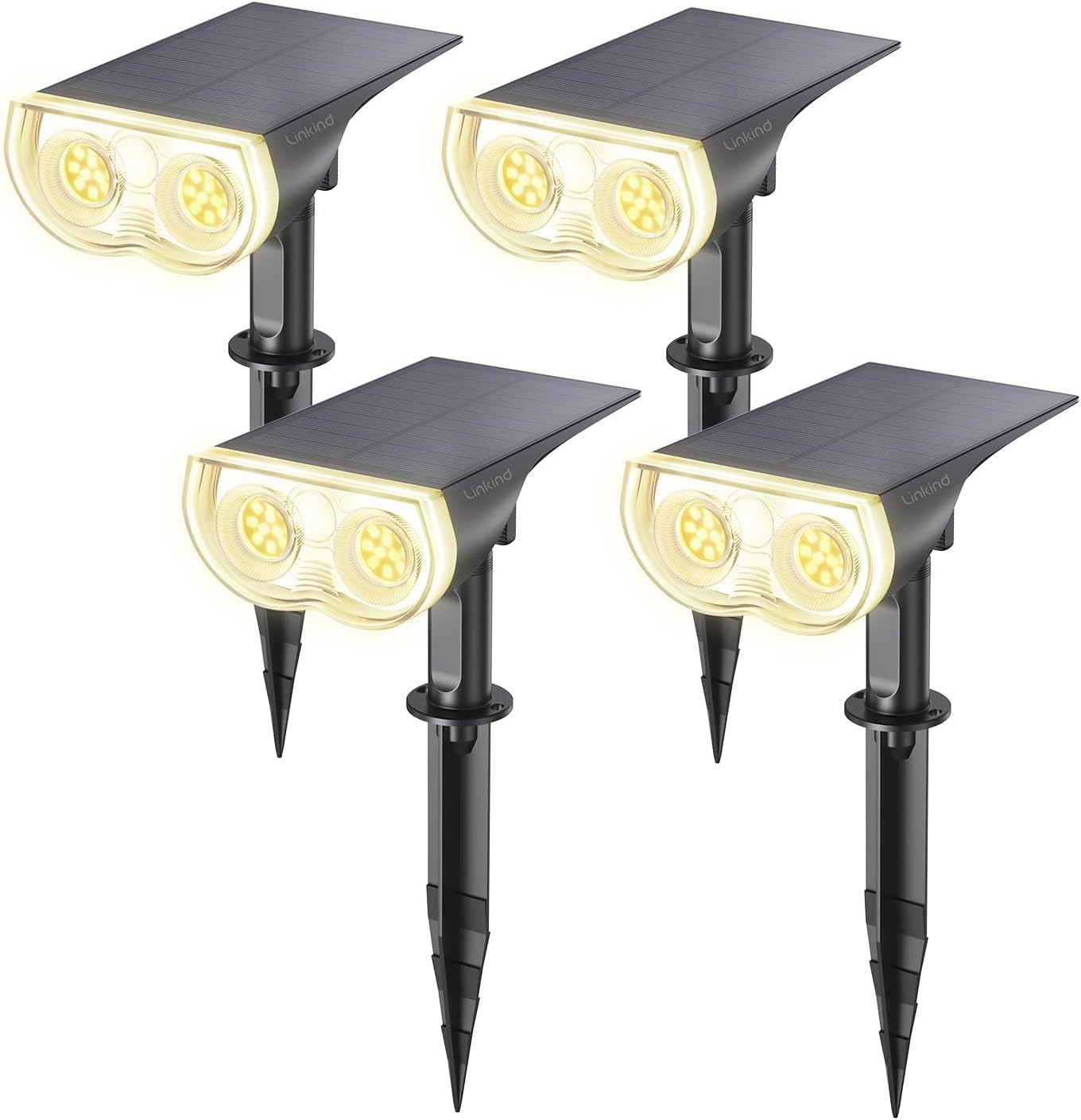 nipify Solar Lights Outdoor Waterproof, Motion Sensor Spot Landscape Light