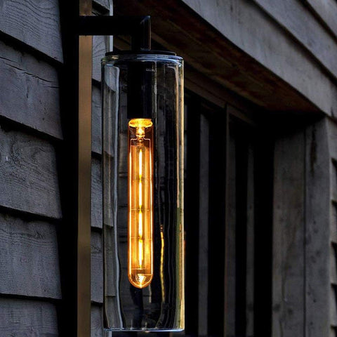 Edison Vintage Tube Lamp E27 4 W T30-225 Test Tube Flute Light Bulb, 400 lm, AC 220-240 V, E27 T30 LED Filament Light Bulb, Warm White (2700 K), Not Dimmable [Energy Class B]