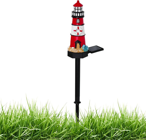 Solar Lights Outdoor Decorative Watchtower Design Pathway Lamp