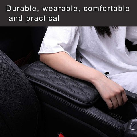 Car Armrest Pad PU Leather Center Console Cushion