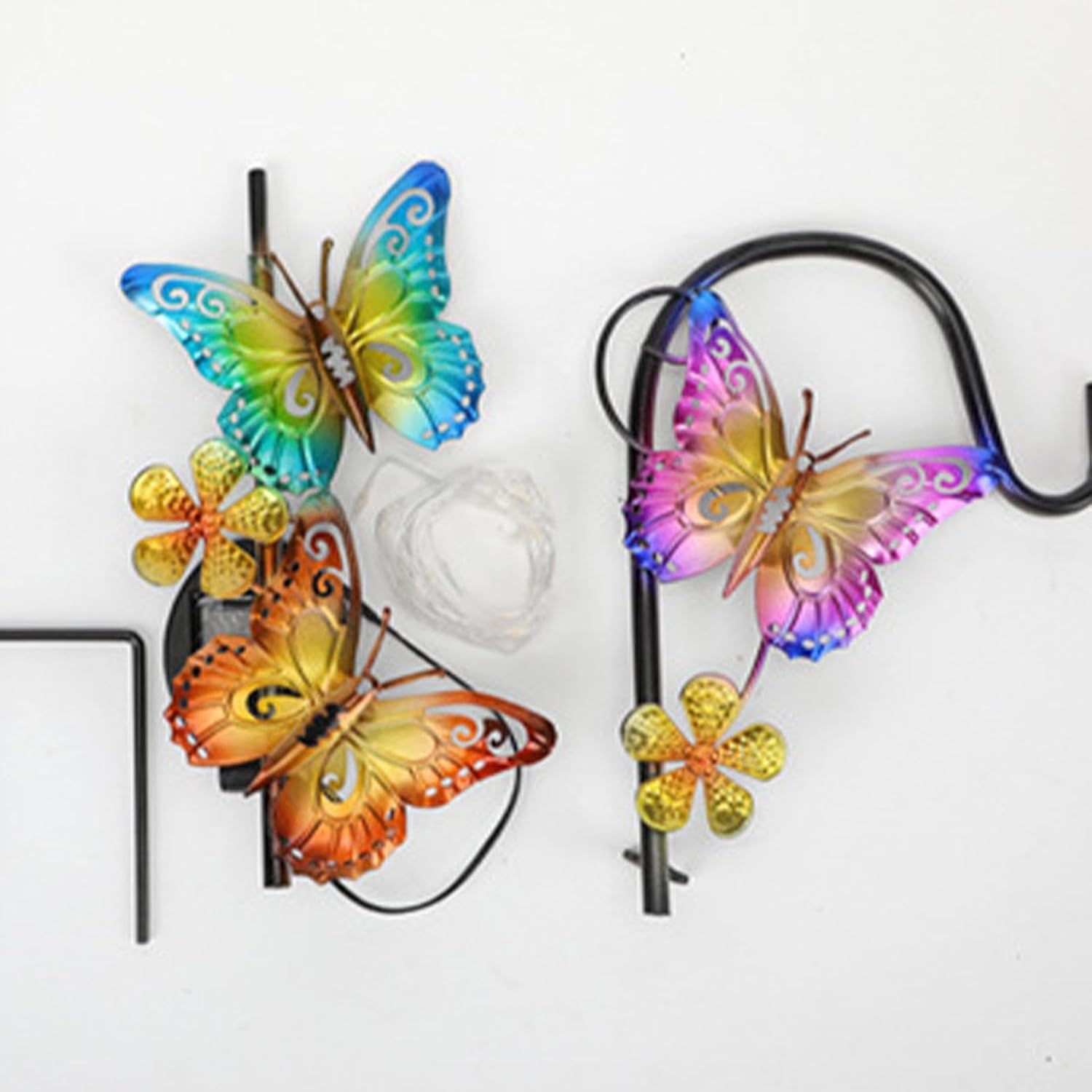 Solar Garden Light, Butterfly Design Waterproof Lawn Lamp Outdoor 7.67inch