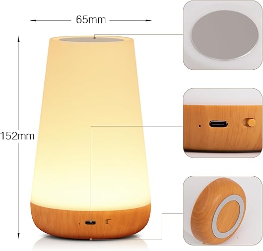 Buy Round LED RGB Touch Sensor Lamp In UK - Shop Now!