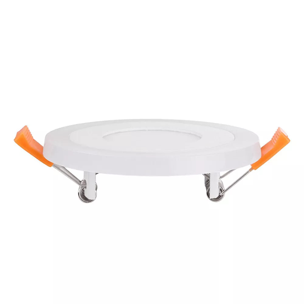 6W+3W LED Recessed Flush Mount Blue Edge-Lit Panel Light Round / Square Downlight