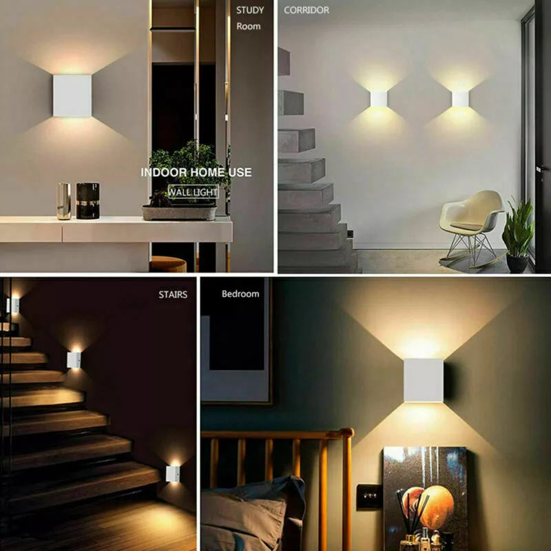 6W Modern LED Up Down Wall Light in UK – Shop Now
