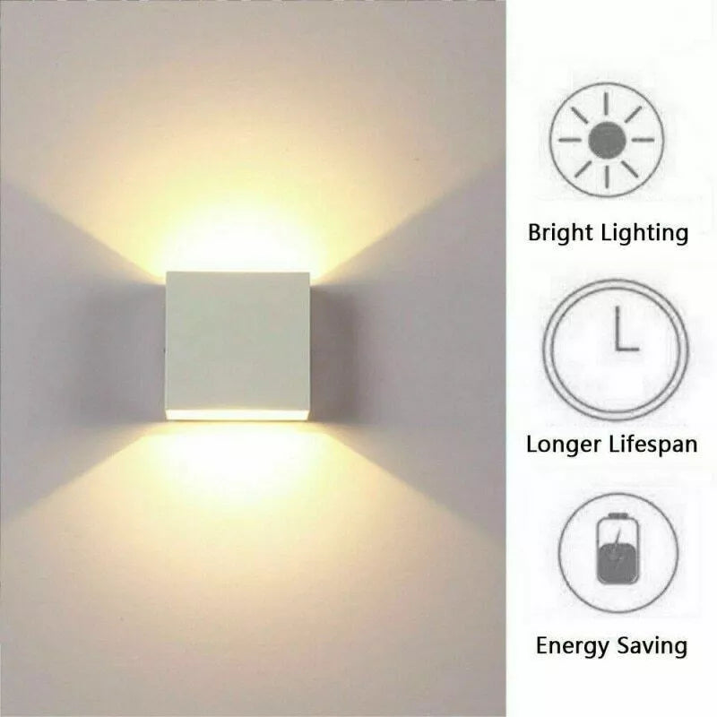 6W Modern LED Up Down Wall Light in UK – Shop Now
