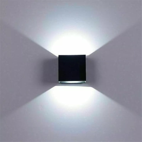 Stylish wall light enhancing the ambiance of a dining area

