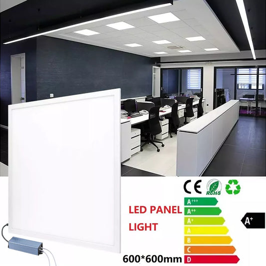 70W LED Recessed Ceiling LIGHT 600X600MM 6500K Flat PANEL Suspended Down LIGHT