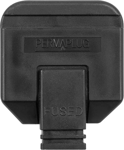 Sealey Pl/13/3S Rubber Plug 13Amp Extra Heavy-Duty (Pack of 3)