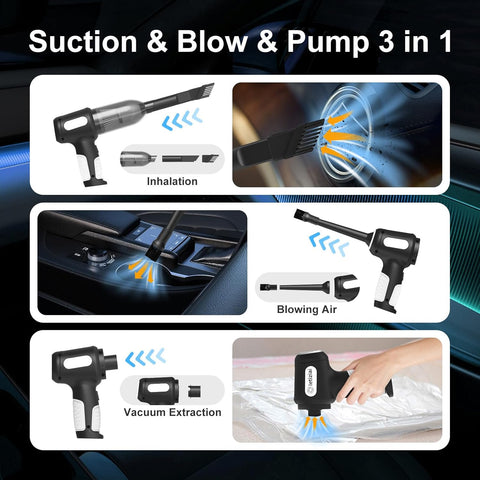 Handheld Cordless Vacuum Cleaner 7000Pa