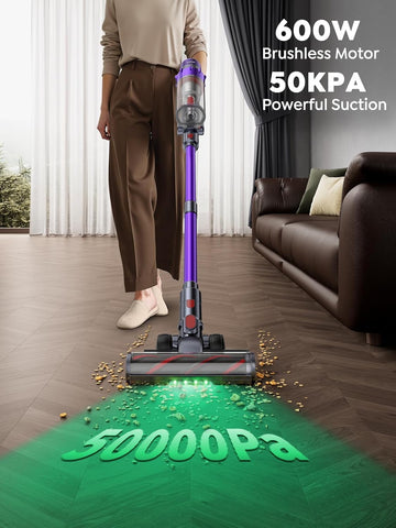 Smoture 600W Cordless Stick Vacuum Cleaner