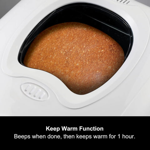 Fastbake Breadmaker 48281 – 12 Programmes, 1.5lb & 2lb Loaves, 13Hr Delay Timer, Keep Warm Function – UK