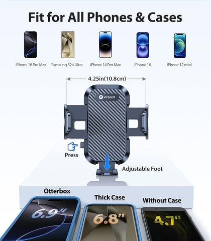 Rally Racing-Grade 3-in-1 Car Phone Holder