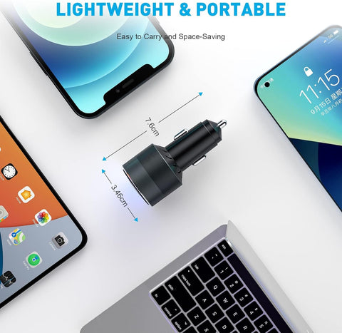 SONRU 66W Fast USB C Car Charger Adapter