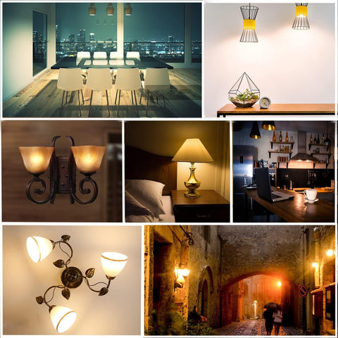 6 Pack G4 LED Bulbs 2W Warm White Energy Saving