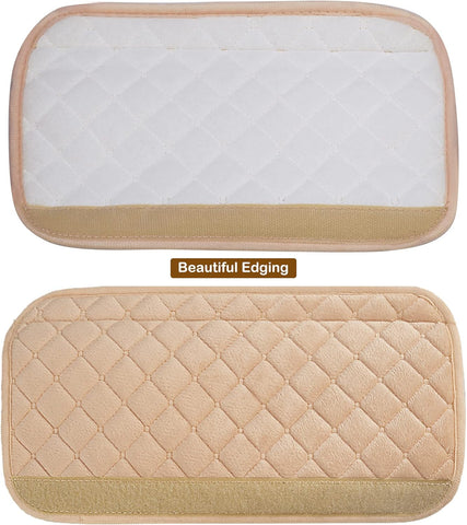 Extra Long Soft Seat Belt Cover for Cars and SUVs 65cm Beige