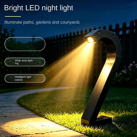 Solar Driveway Lights - Number 2 Spotlight, Garden Stake Outdoor Pathway