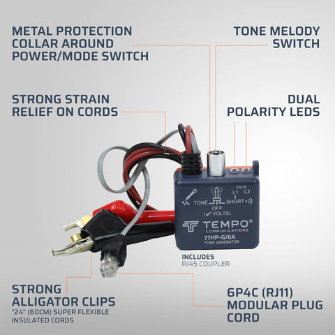 Wire Tracer and Tone Generator Kit 701K-G