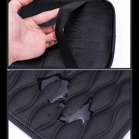 Car Armrest Pad PU Leather Center Console Cushion