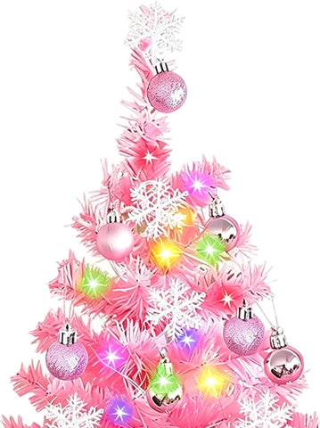 Illuminated Pine Stake, Solar Powered Holiday Tree, Light with Dusk to Dawn