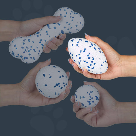 Petface Outdoor Paws Mighty Rugby Ball Dog Toy Extra Strong