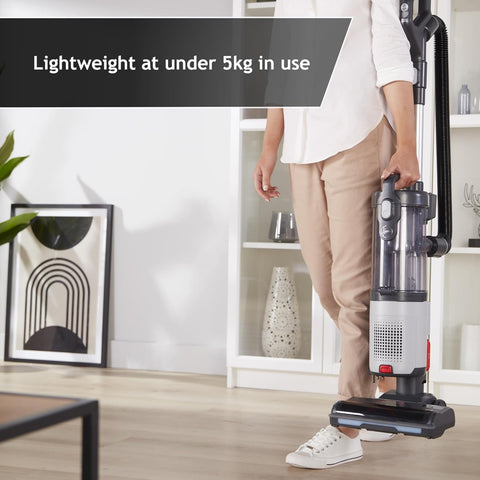 Hoover HL4 Grey Upright Vacuum Cleaner with LED & Anti Hair Wrap