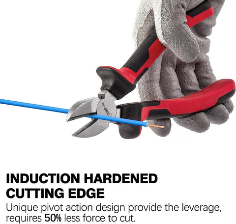 Sharp-tec 160mm Diagonal Side Cutters 4-Pack