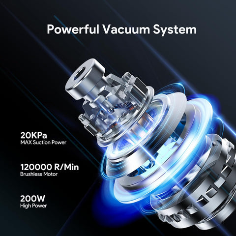 Cordless Handheld Vacuum Cleaner 20kPa