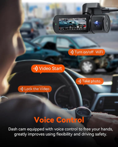 Vantrue N4 Pro 4K 3 Channel Dash Cam with GPS and WiFi