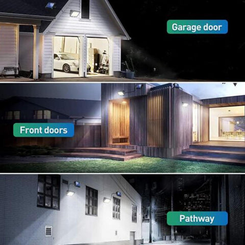 Solar powered security wall light UK



