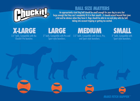 Chuckit! Max Glow Dog Ball X-Large