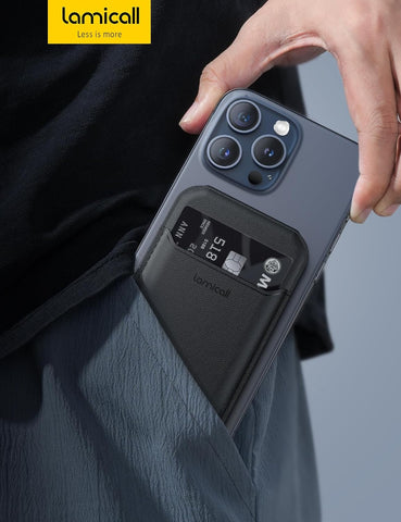 Lamicall MagSafe Phone Card Holder Wallet Stand