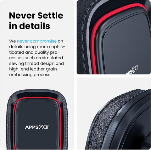 APPS2Car Magnetic Phone Car Mount Dashboard & Windscreen Holder