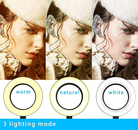 Adjustable Tripod Ring Light for YouTube UK

