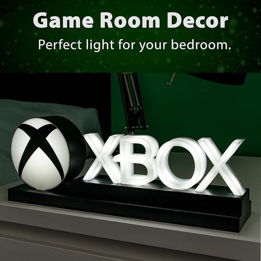 Xbox Icons Light, Dynamic and Standard Lighting Modes, Licensed Xbox Gaming Desk Accessory Game Room Decor & Xbox Gift